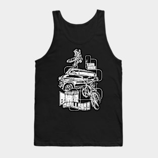 Bmx black shirt challenge Tank Top